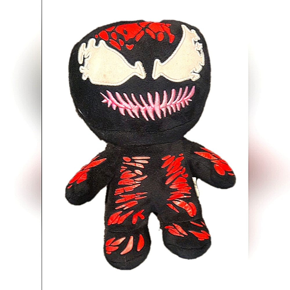 Marvel Spider Man Carnage Black and Red Plush Toy